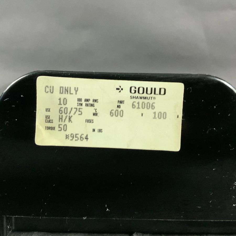 FERRAZ SHAWMUT 61006 FUSE BLOCK ($13 OBO)