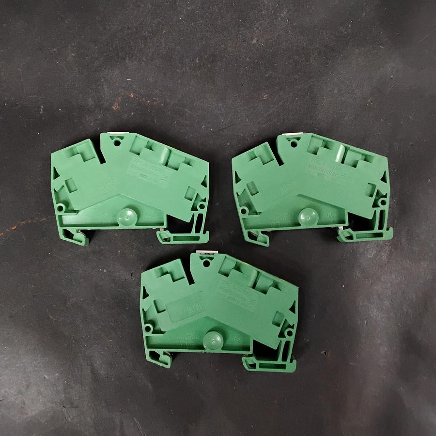 Used WEIDMULLER ZPE 6-2/3AN TERMINAL BLOCKS - GROUP OF 3 ($10 OBO)