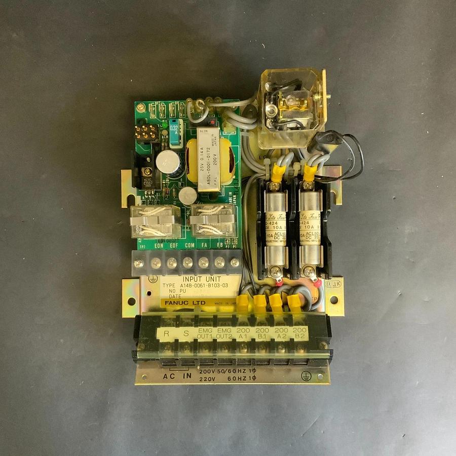 Used FANUC A14B-0061-B103-03 INPUT UNIT ($25 OBO)