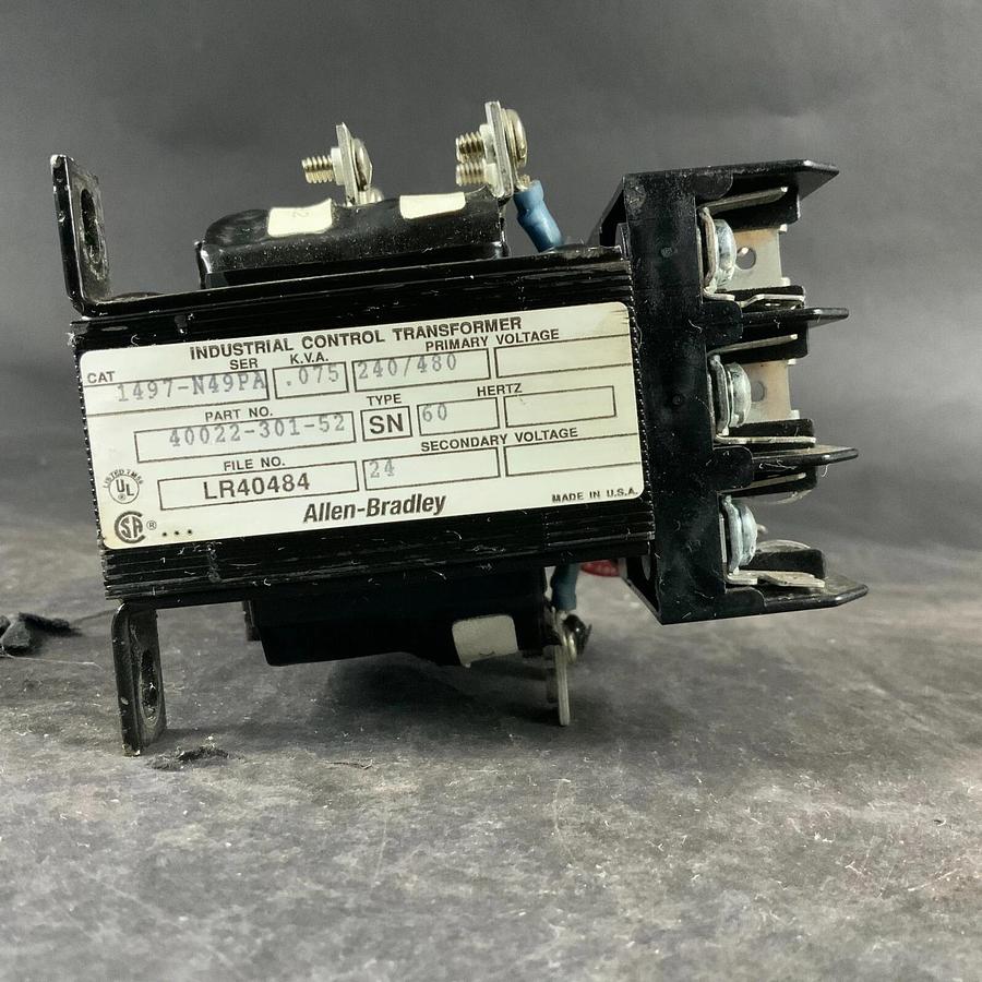 ALLEN BRADLEY 1497-N49PA CONTROL TRANSFORMER ($120 OBO)