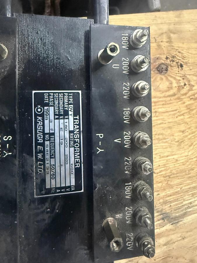 Used KASUGA DVT S8E2133 TRANSFORMER