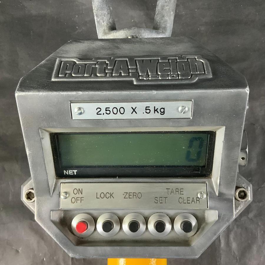 Used MSI-4260 PORT-A-WEIGH DIGITAL INDUSTRIAL SCALE - 5000 LB CAPACITY ($800 OBO)