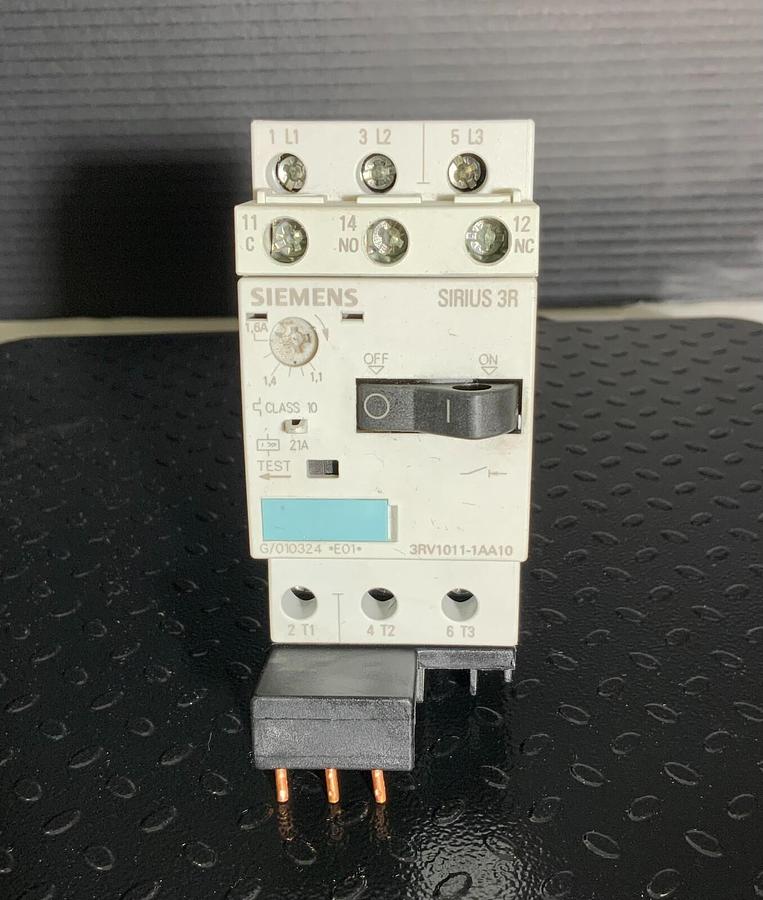 Used SIEMENS 3RV1011-1BA10 ($84.99/EACH OBO)