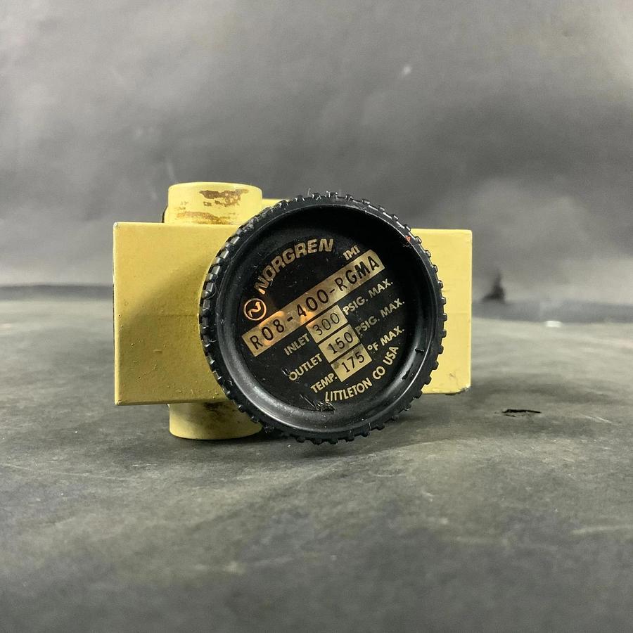 Used NORGREN R08-400-RGMA AIR REGULATOR ($25 OBO)