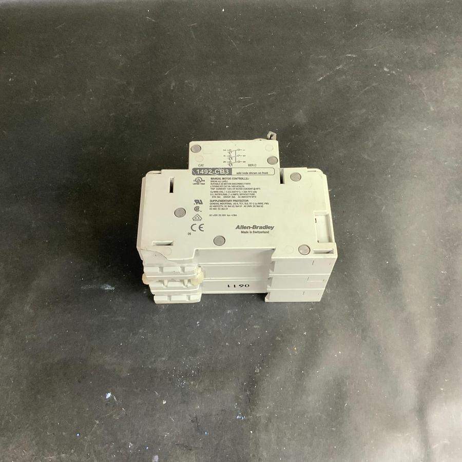 Used ALLEN BRADLEY 1492-CB3-F250 SER.C CIRCUIT BREAKER ($50 OBO)