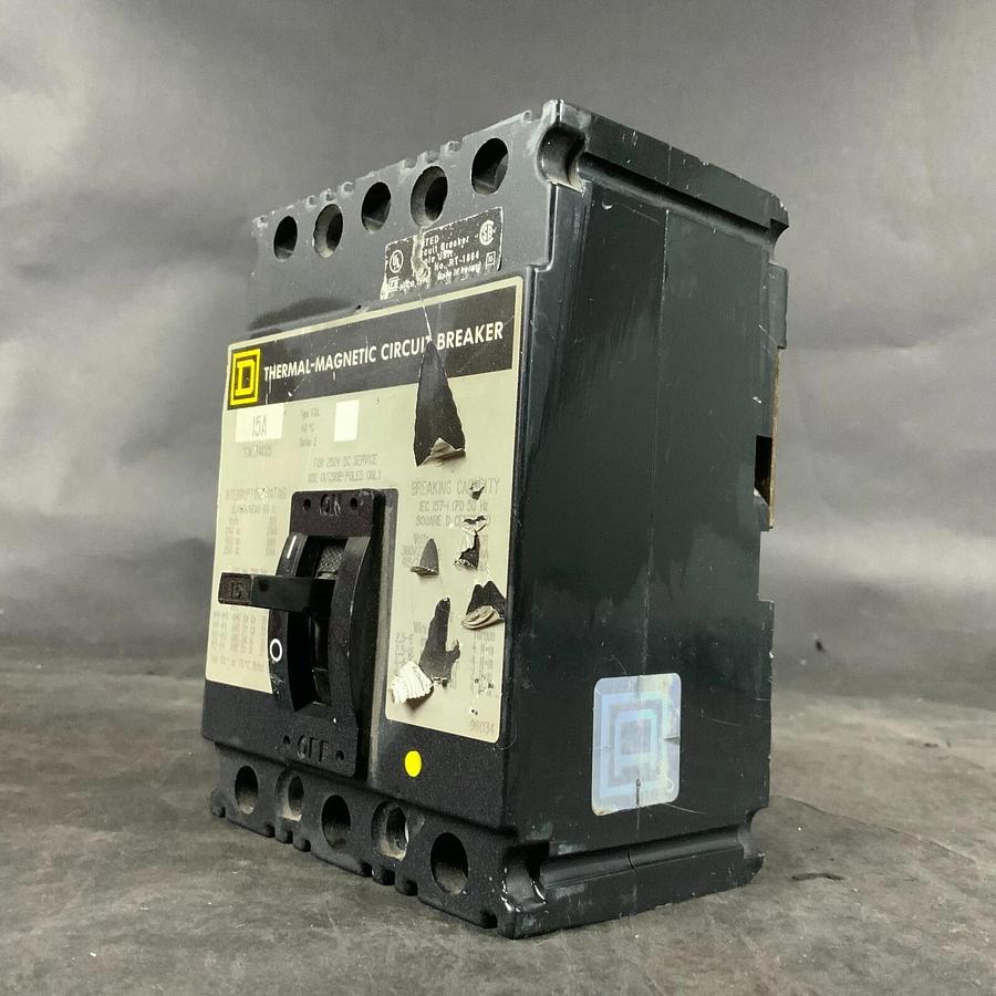 Used SQUARE D FAL34015 CIRCUIT BREAKER ($40 OBO)