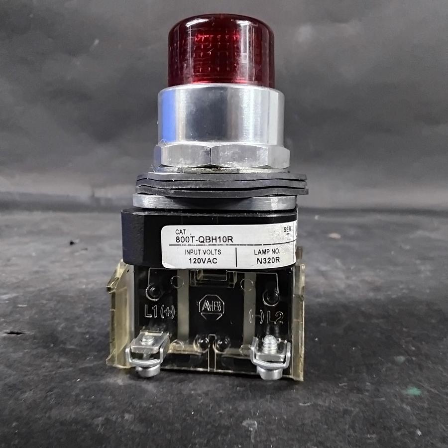 Used ALLEN BRADLEY 800T-QBH10R RED PUSHBUTTON ($40 OBO)
