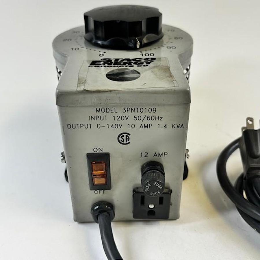 Used STACO ENERGY 3PN1010B AUTOTRANSFORMER