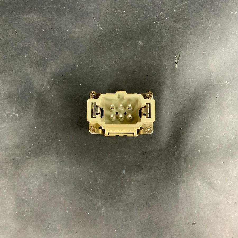 Used HARTING HAN 6 ES-M CONNECTOR INSERT ($10 OBO)