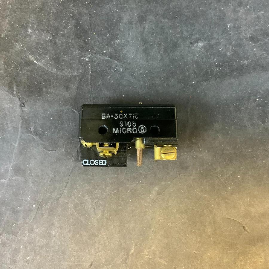 Used HONEYWELL MICROSWITCH BA-3CX716 LIMIT SWITCH ($10 OBO)