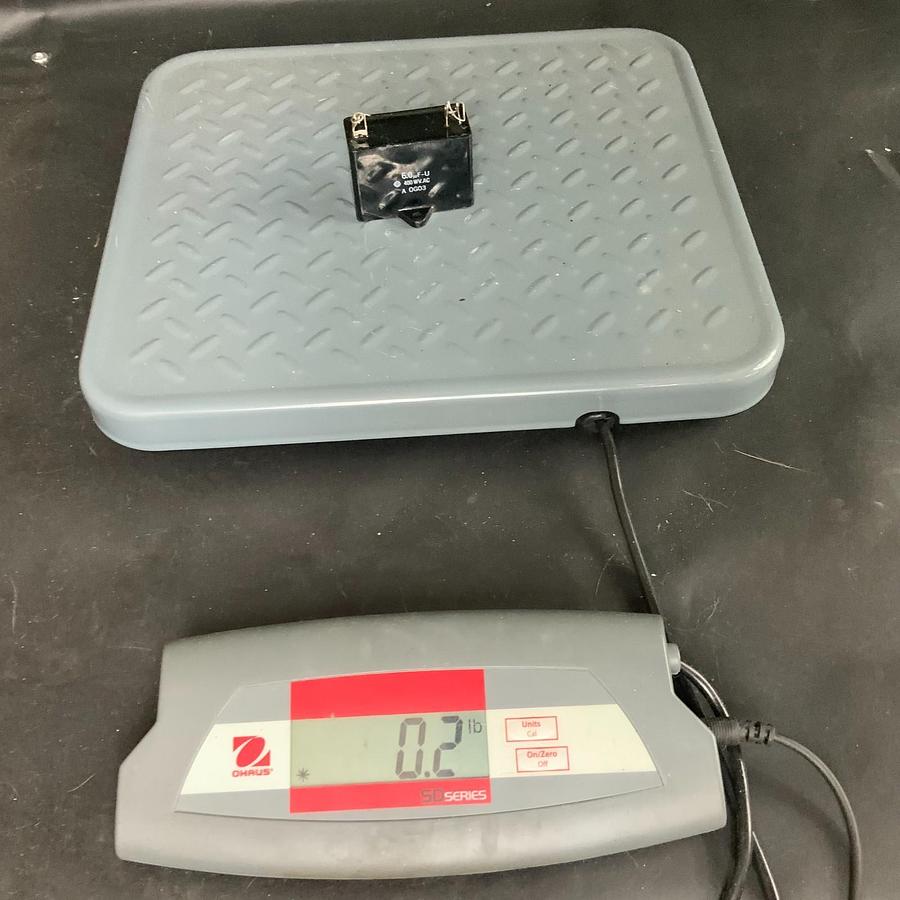 Used Unbranded A0G03 6uF 400VAC MOTOR RUN CAPACITOR ($10 OBO)