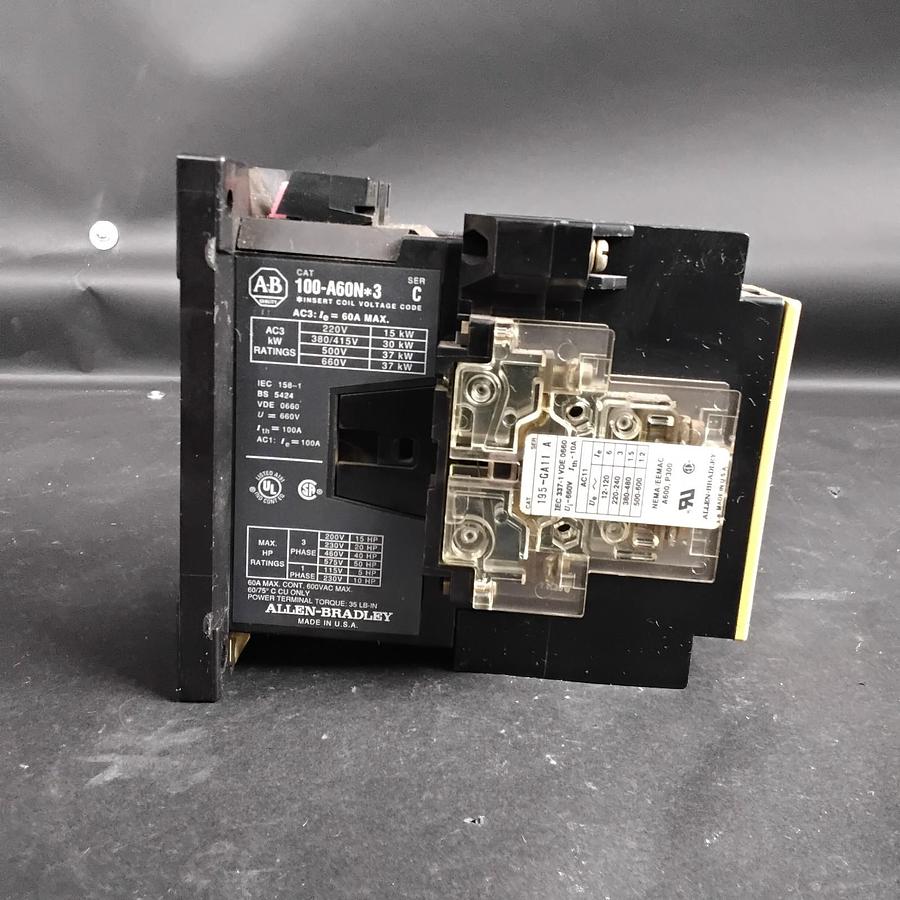 Used ALLEN BRADLEY 100-A60N*3 CONTACTOR ($60 OBO)