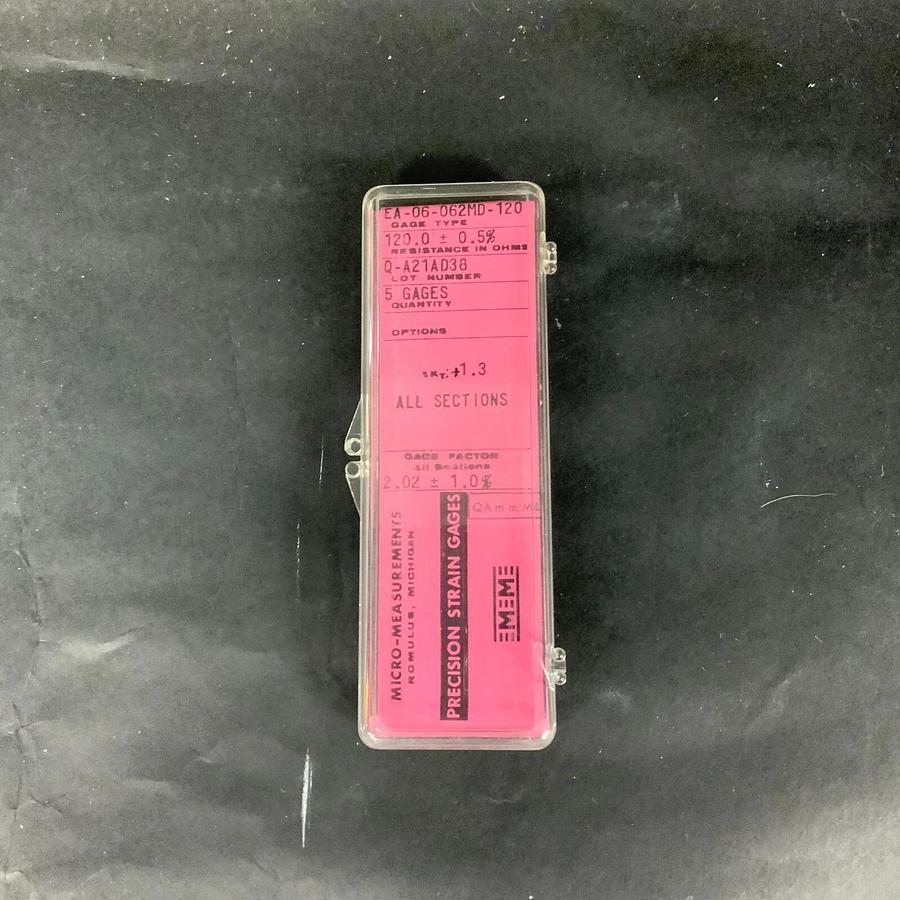 MICRO-MEASUREMENTS EA-06-062MD-120 PRECISION STRAIN GAUGE - LOT OF 4 ($20 OBO)
