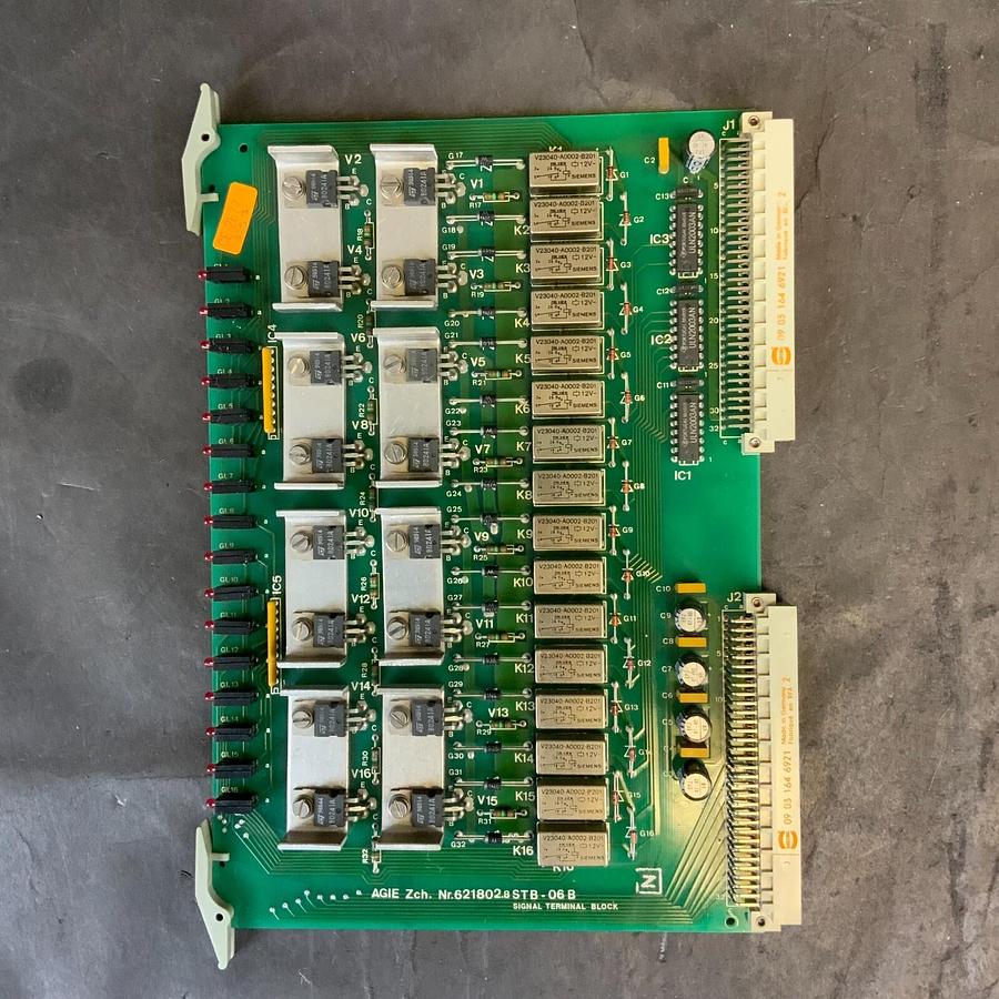 Used AGIE 621802.8 STB-06B SIGNAL TERMINAL BLOCK ($50 OBO)