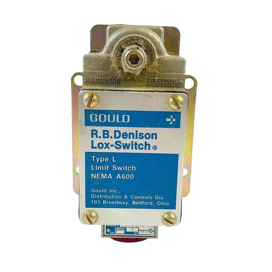Used GOULD NL100WS 1M SER F TYPE L LIMIT SWITCH NEMA A600 REFURBISHED EXCELLENT