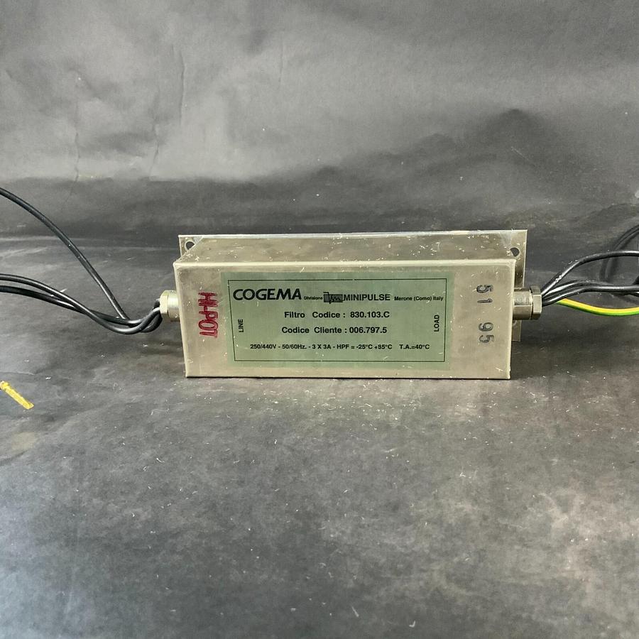 Used COGEMA MINIPULSE 830.103.C LINE FILTER ($50 OBO)