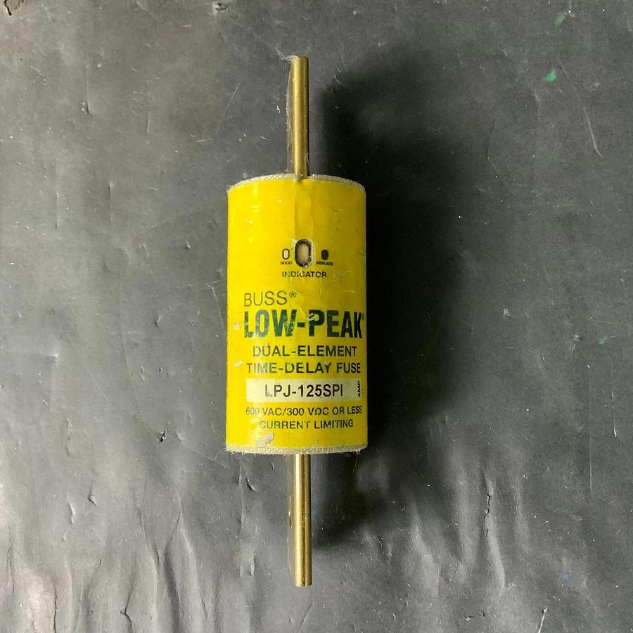 Used BUSSMANN LPJ-125SPI LOW-PEAK FUSE ($32 OBO)