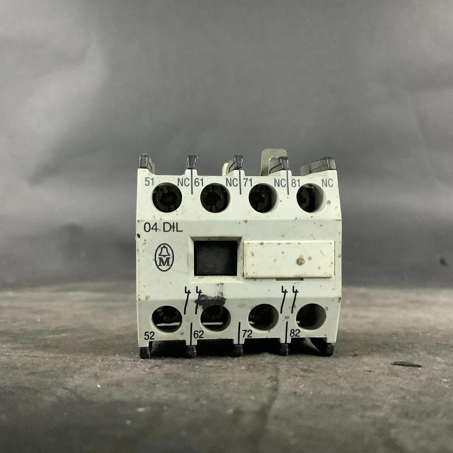 Used KLOCKNER MOELLER 04DIL AUXILIARY CONTACT ($15 OBO)