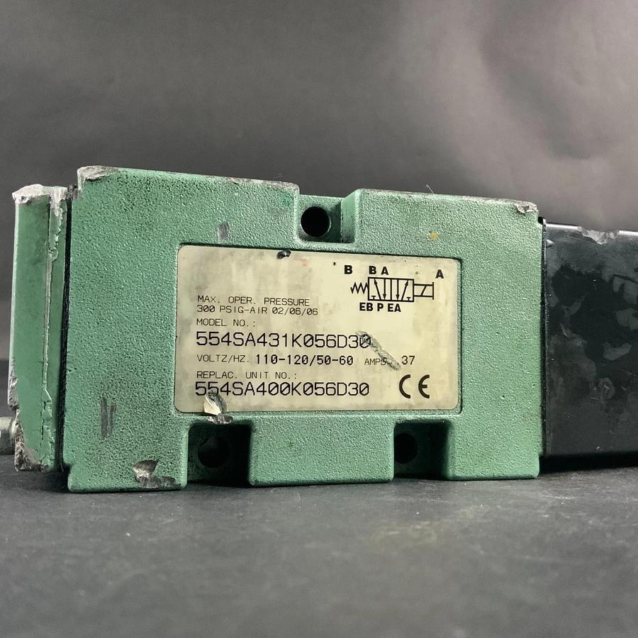 Used NUMATICS 554SA431K056D30 SOLENOID VALVE ($130 OBO)
