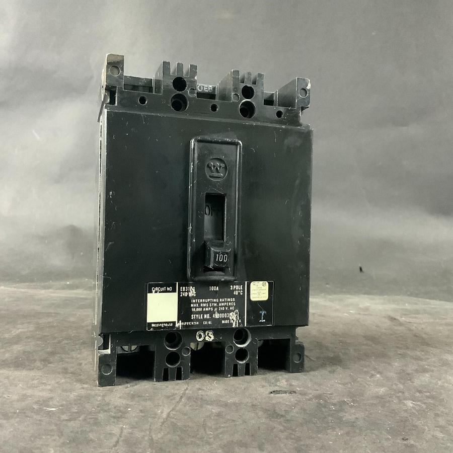Used WESTINGHOUSE EB3100 CIRCUIT BREAKER ($50 OBO)