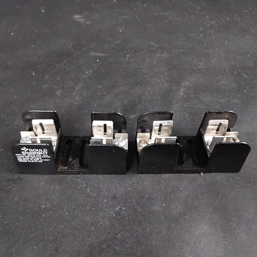 Used GOULD SHAWMUT 20316 FUSE HOLDER ($6/EACH OBO)