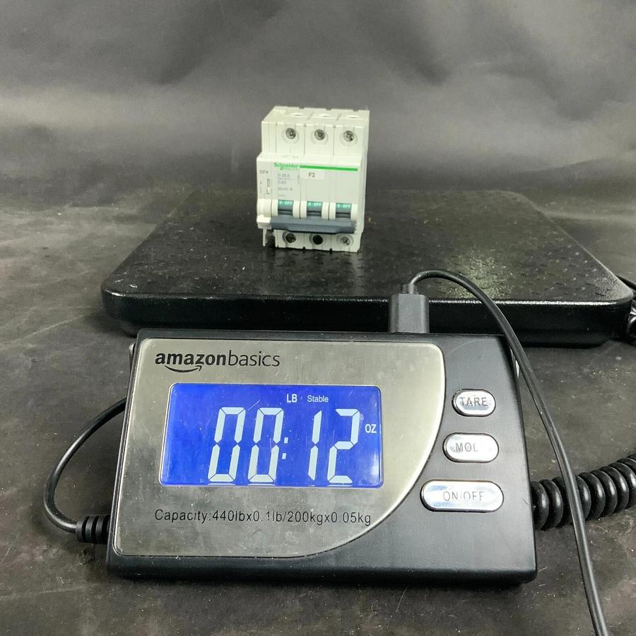 Used SCHNEIDER ELECTRIC D25A C60 CIRCUIT BREAKER ($22 OBO)