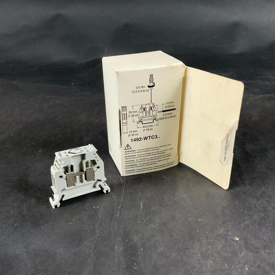 ALLEN BRADLEY 1492-WTC3K THERMOCOUPLE BLOCKS - BOX OF 10 ($60 OBO)