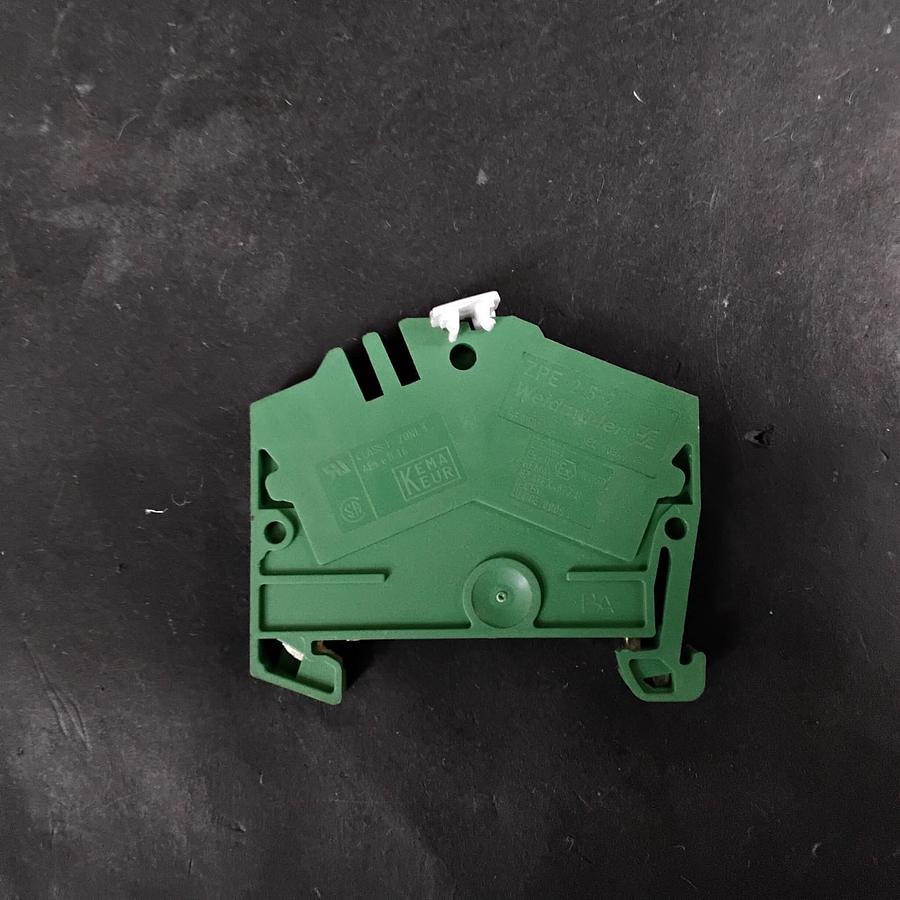 Used WEIDMULLER ZPE 2.5-2 TERMINAL BLOCK ($3 OBO)