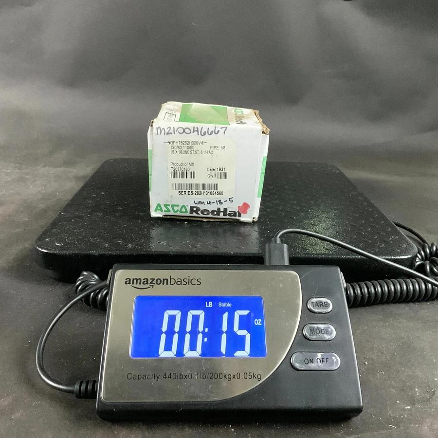 Used ASCO GPHT8262H006V 1/8” SHUTOFF VALVE ($80 OBO)