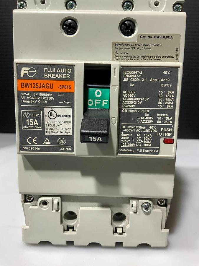Used FUJI BW125JAGU-3P015 ($149.99/EACH OBO)