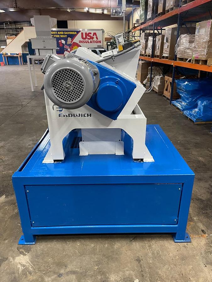 Used ERDWICH M600/1-400 Single Shaft Shredder 15.8" x 19.7" Industrial OEM Machine
