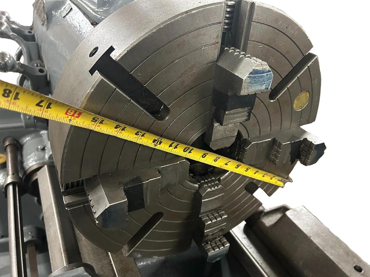 Used Monarch 17"x60" Engine Lathe 4-Jaw Chuck S/N 13562 | EXCELLENT CONDITION |