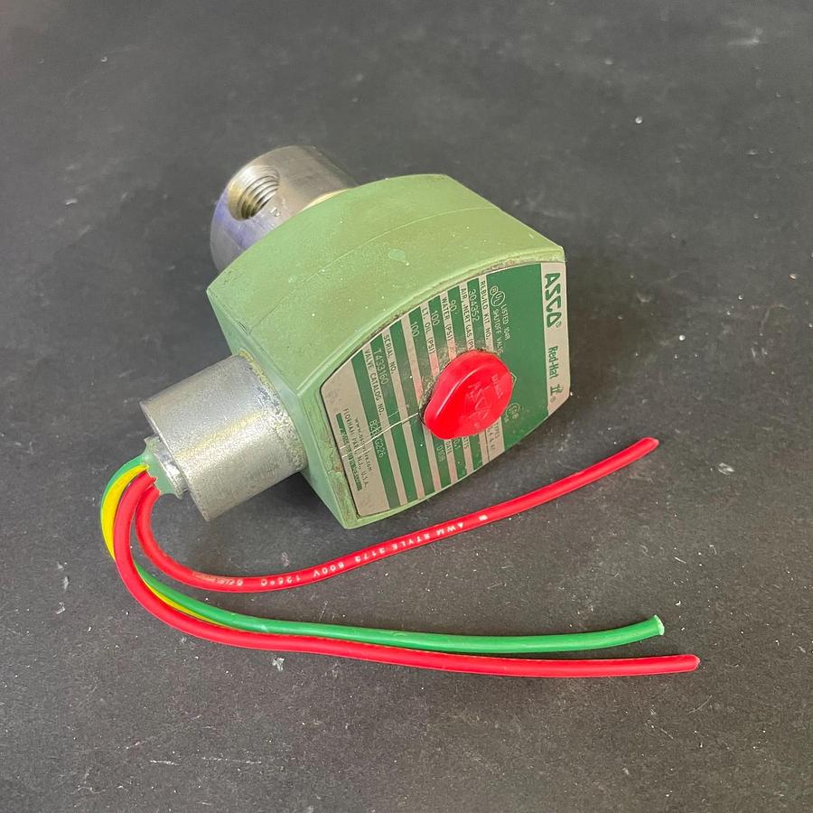 Used ASCO RED HAT II 8262G226 2-WAY SOLENOID VALVE