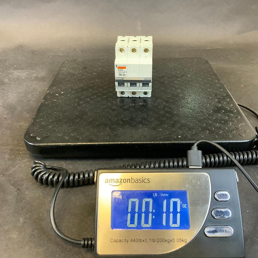 Used MERLIN GERIN MULTI9 C60N 15A-TYPE D CIRCUIT BREAKER ($23 OBO)