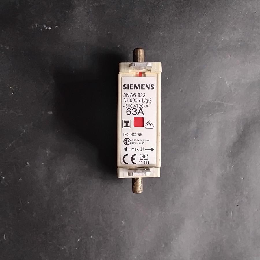 Used SIEMENS 3NA6822 FUSE LINK ($13 OBO)