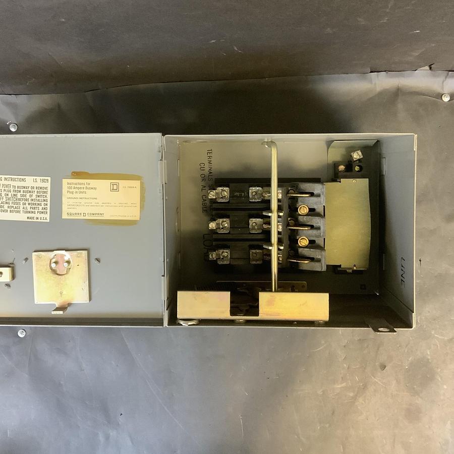 Used SQUARE D FAN-321 FUSIBLE BUS PLUG ($50 OBO)