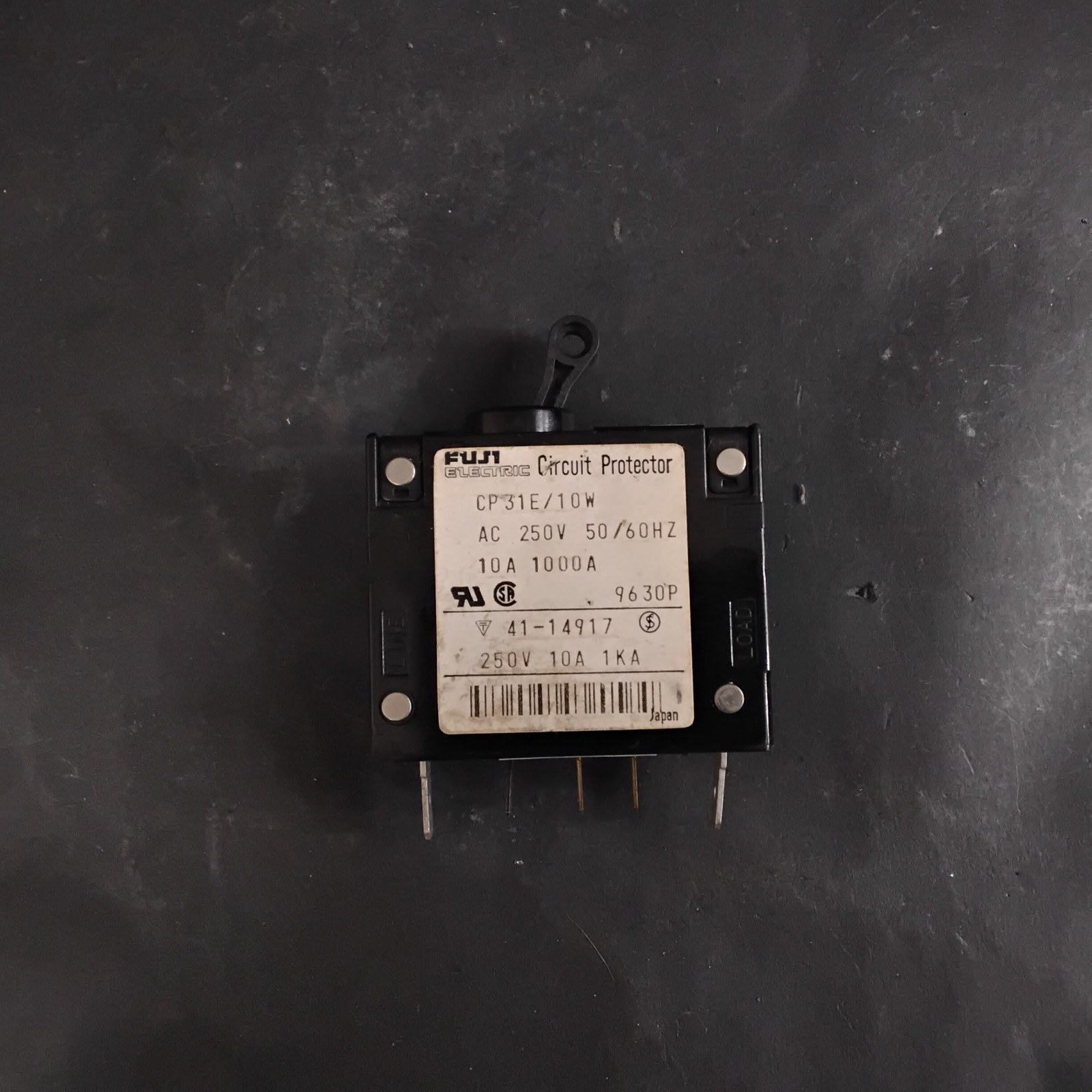 Used FUJI ELECTRIC CP31E/10W  CIRCUIT BREAKER ($8 OBO)