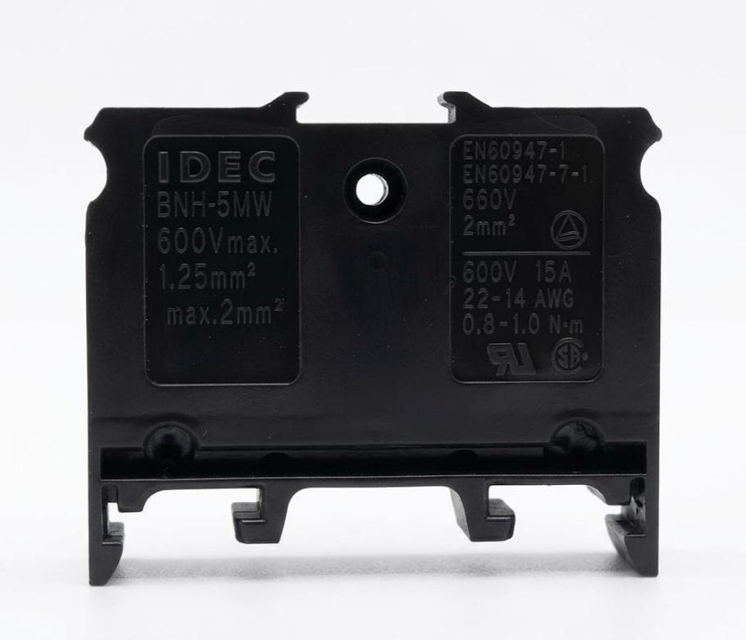 IDEC BNH15MW TERMINAL BLOCK 10A 600V 22-14 AWG | NEW | OPEN BOX | NEGOTIONABLE |