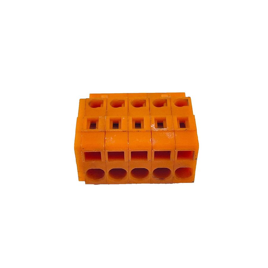 Used WAGO MCS MIDI 231 5-POLE CAN BUS PLUGGABLE TERMINAL BLOCK 300V 15A (2)