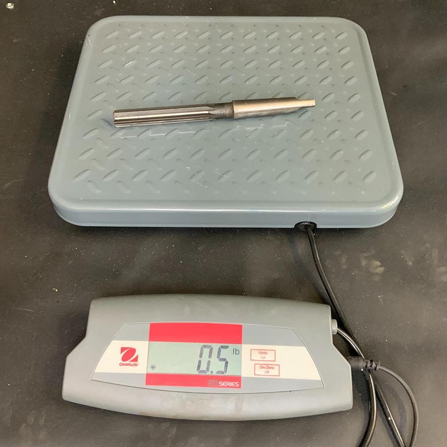 Used WHITMAN & BARNES 5/8” HSS 8-FLUTE STRAIGHT SHANK HAND REAMER ($25 OBO)