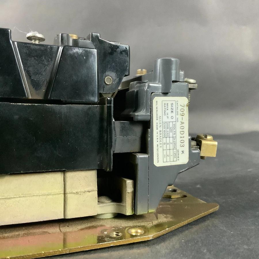 Used ALLEN BRADLEY 709-A0D103 SERIES K STARTER ($20 OBO)