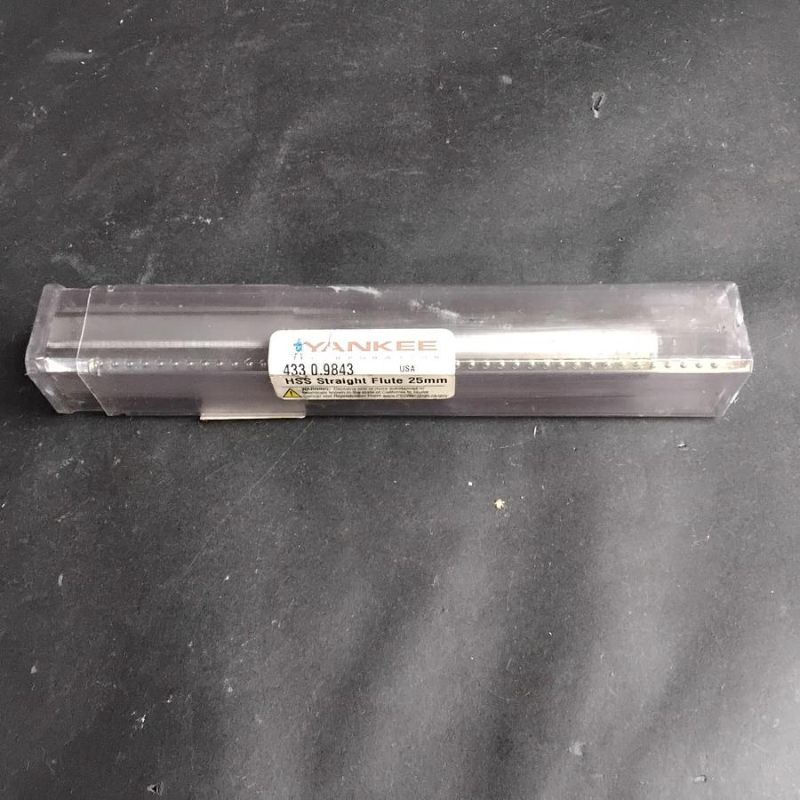 Used YANKEE 433 25MM HSS STRAIGHT FLUTE ($28 OBO)