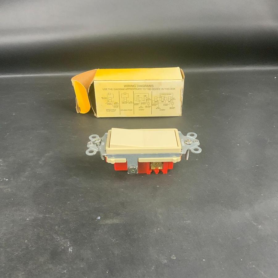 Used HUBBELL HBL2123I THREE WAY ROCKER ($30 OBO)