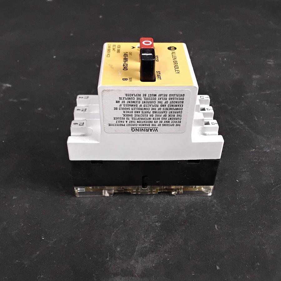 Used ALLEN-BRADLEY 140-MN-0240 SER B MOTOR STARTER ($13 OBO)