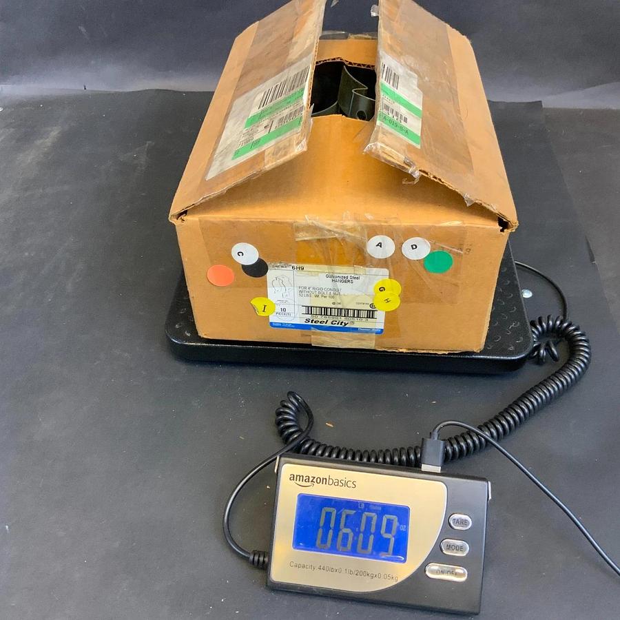 STEEL CITY 6H9-B STEEL HANGER - BOX OF 15 ($75 OBO)