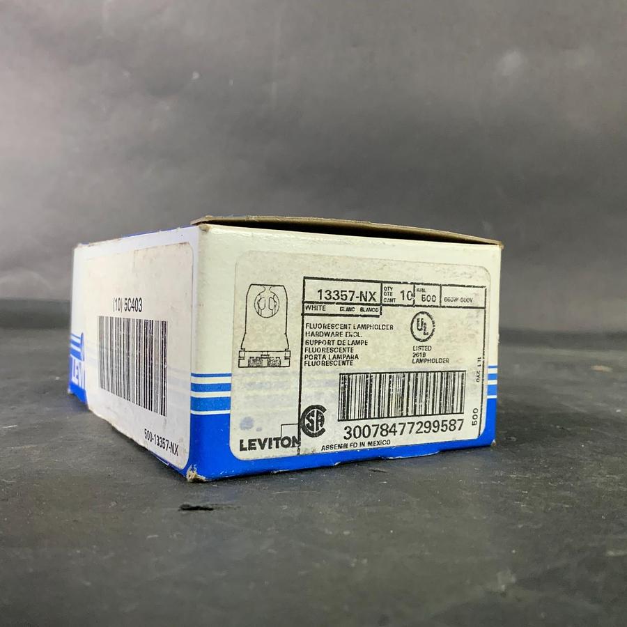 LEVITON 13357-NX LAMPHOLDER - QTY 10 ($30 OBO)
