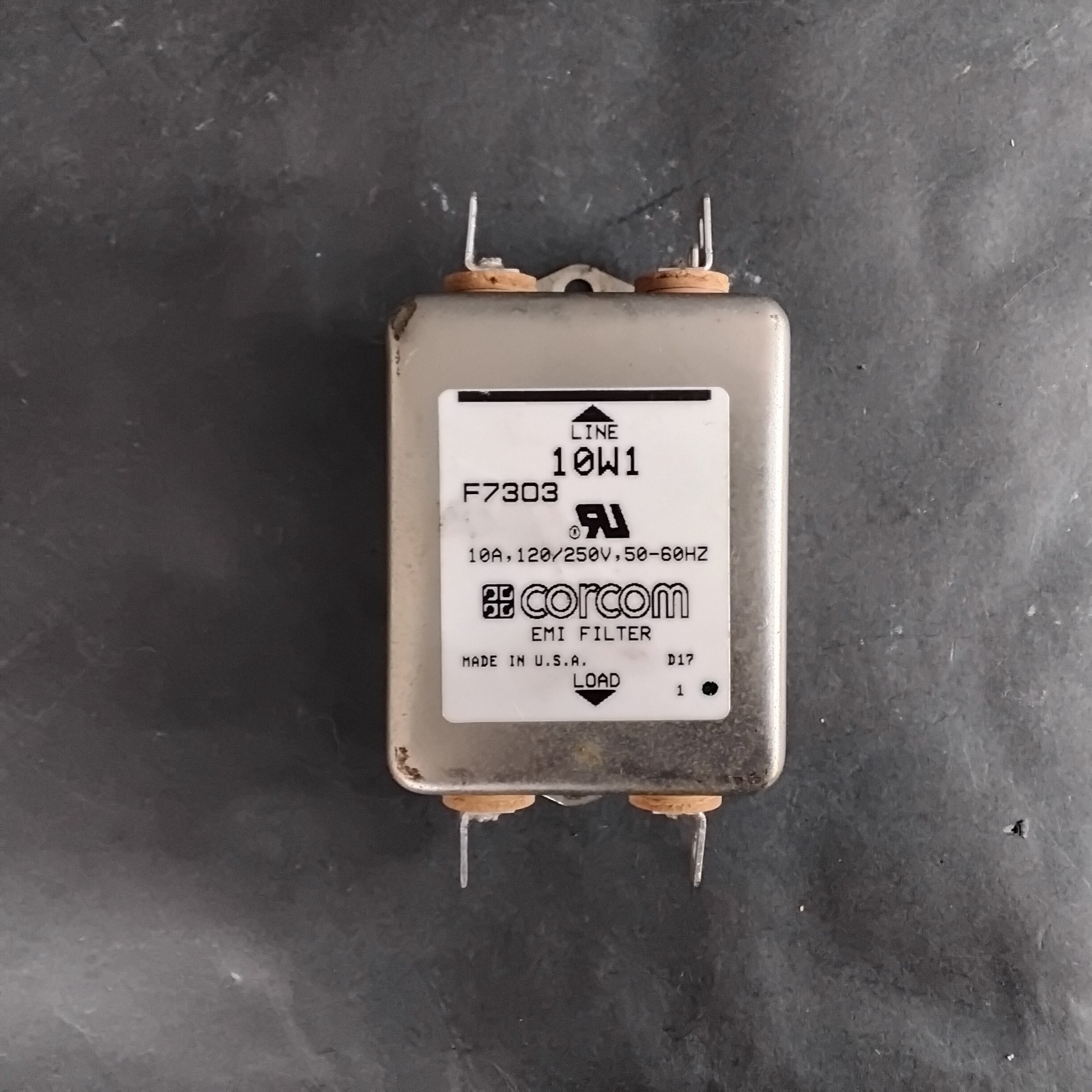 Used CORCOM 10W1 EMI FILTER ($20 OBO)