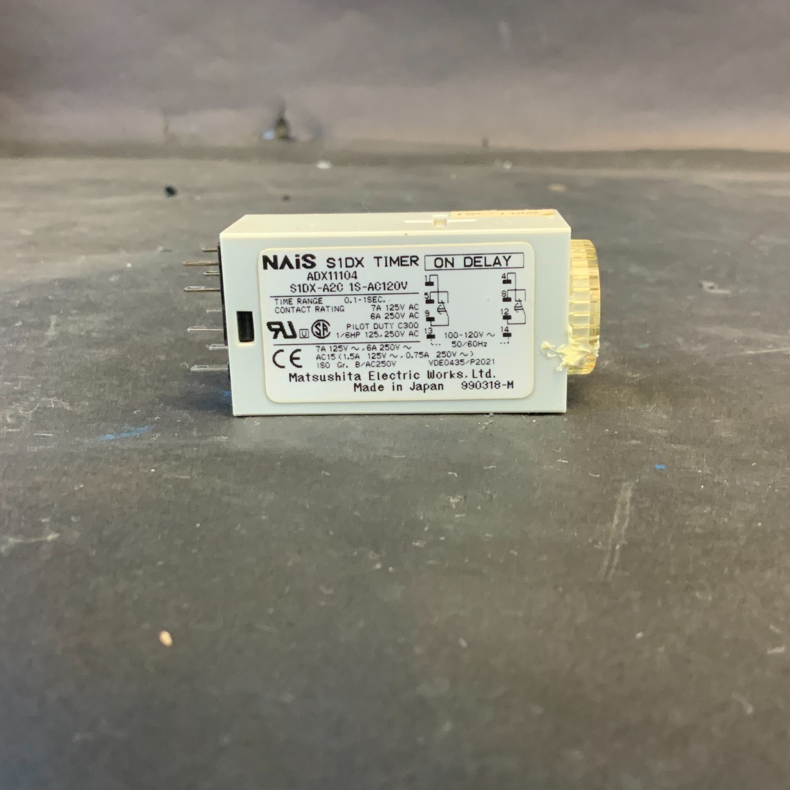 Used NAIS S1DX-A2C 1S-AC120V TIMER ($9 OBO)
