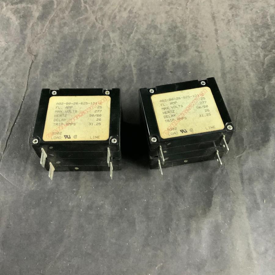 CARLING SWITCH AB2-B0-26-625-1D1-C MAGNETIC CIRCUIT BREAKER-SET OF 2 ($125 OBO)