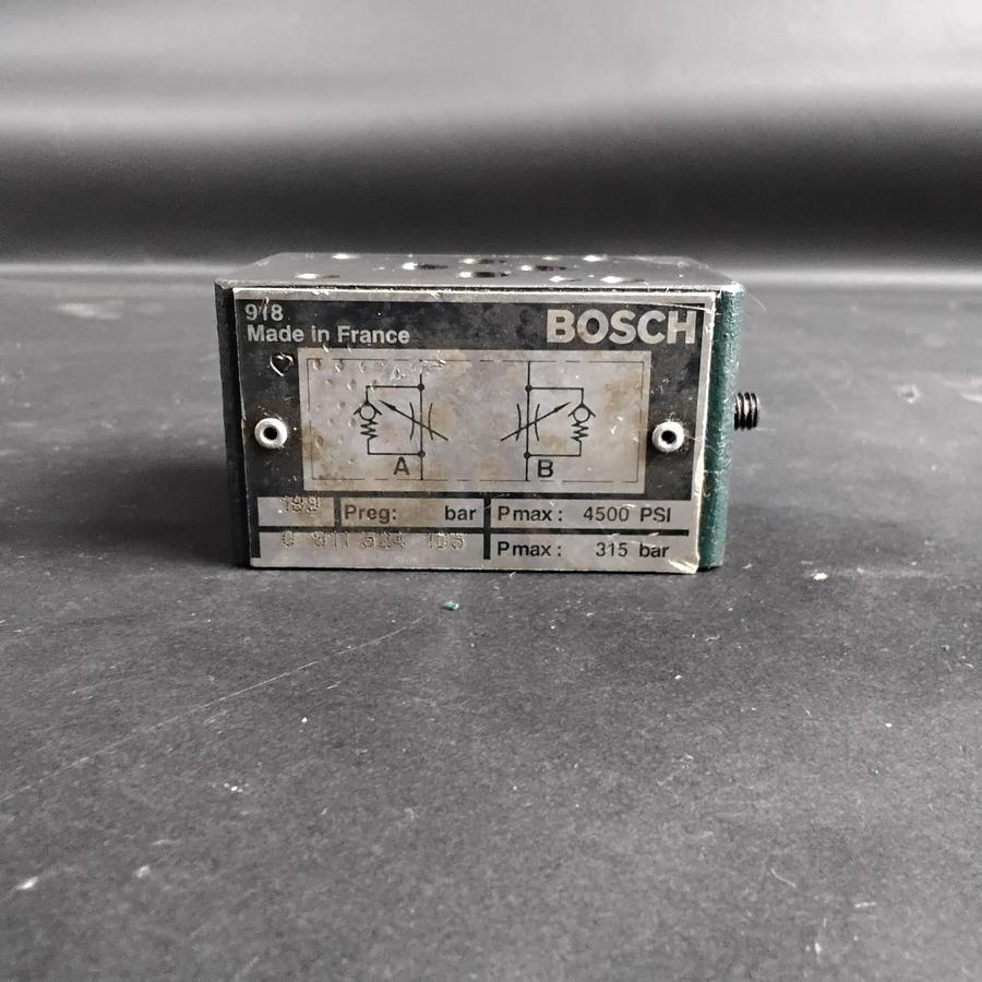 Used BOSCH 0811324103 PRESSURE RELIEF VALVE ($100 OBO)